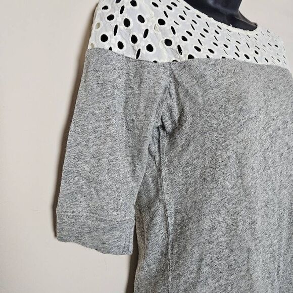 Postmark Threaded Eyelet Blouse - Picture 3 of 7